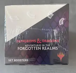MTG Adventures in the Forgotten Realms (AFR) Set booster box (New & Sealed) - Image 4