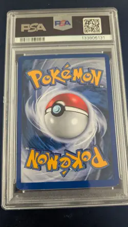 2002 Pokemon Dark Vaporeon Legendary Reverse Foil #9 PSA 7 - Image 2
