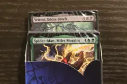 MTG Spiderman - Welcome Deck Green + Behold the Sinister Six! Promo (Bundle Set) - Image 4