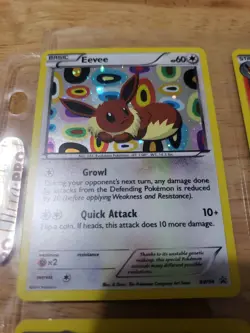 Pokemon Full Eeveelution Set Black & White Promo BW87 - BW94 Holo + Sylveon - Image 3