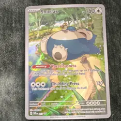 The Pokemon Company Snorlax 051 SV Scarlet & Violet Promo Holo EN 150HP - Image 1