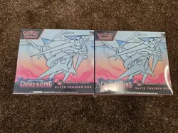 Chaos Rising Pokemon Centre ETB x 2 Factory Sealed ✅✅ - Image 1