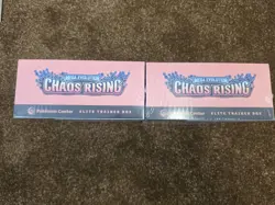 Chaos Rising Pokemon Centre ETB x 2 Factory Sealed ✅✅ - Image 2