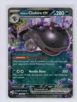 Pokemon TCG Paldean Clodsire ex Paldea Evolved 130/193 Double Rare - Image 1
