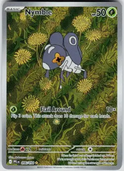POKEMON NYMBLE 096/094 PHANTASMAL FLAMES HOLO NM/M - Image 1