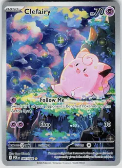 POKEMON CLEFAIRY 094/088 HOLO PERFECT ORDER HOLO NM/M - Image 1