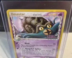 Pokemon Omastar Delta Species 13/110 Holon Phantoms Reverse Holo Rare 2006 - Image 2
