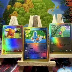 Pokemon TCG 3 Starter Lot Mudkip 60, Torchic 74/109 & Treecko 80/97 Reverse Holo - Image 1