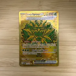 Pokemon TCG Sv: Prismatic Evolutions Teal Mask Ogerpon EX Gold 177/131 NM - Image 1