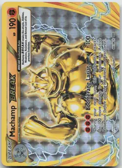Machamp BREAK 60/108 BREAK Rare Evolutions Pokemon Holo NM A66-48 - Image 1