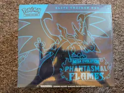 Pokemon TCG Phantasmal Flames Elite Trainer Box ETB New & Sealed - Image 1