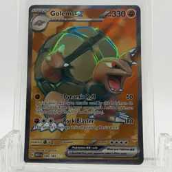 Pokemon TCG 151 Golem ex #189/165 Ultra Rare LP - Image 1