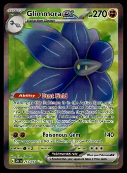 Glimmora ex 213/197 SV03: Obsidian Flames Pokemon - Image 1