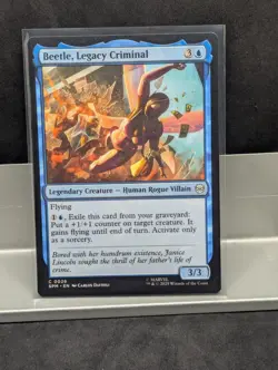 Beetle, Legacy Criminal X1 NM Marvel's Spider Man MTG - Image 1