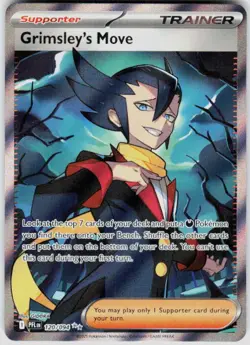 POKEMON GRIMSLEY'S MOVE 120/094 PHANTASMAL FLAMES HOLO NM/M - Image 1