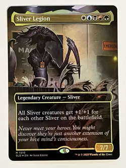 Sliver Legion (1310) (Rainbow Foil) Secret Lair Drop Foil MTG NM - Image 1