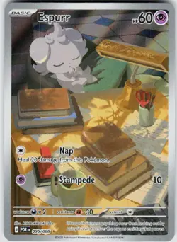 POKEMON ESPURR 095/088 HOLO PERFECT ORDER NM/M - Image 1