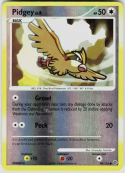 POKEMON PIDGEY 99/132 SECRET WONDERS REVERSE HOLO LP - Image 1