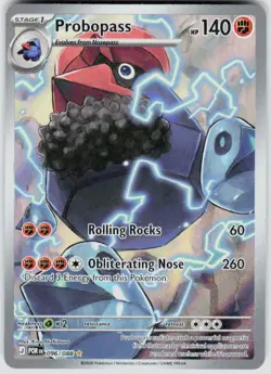 POKEMON PROBOPASS 096/088 HOLO PERFECT ORDER HOLO NM/M - Image 1