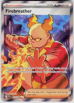 POKEMON FIREBREATHER 119/094 PHANTASMAL FLAMES HOLO NM/M - Image 1