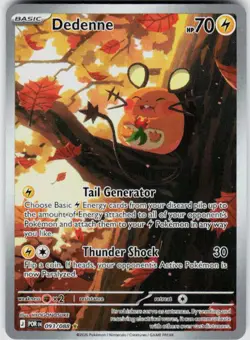 POKEMON DEDENNE 093/088 HOLO PERFECT ORDER HOLO NM/M - Image 1