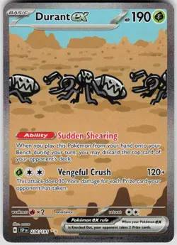 POKEMON DURANT EX 236/191 SURGING SPARKS NM/M - Image 1