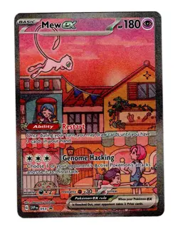 MEW EX 053 HOLO PROMO SCARLET & VIOLET PROMO POKEMON NM/M - Image 1