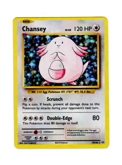 CHANSEY 70/108 HOLO RARE EVOLUTIONS POKEMON NM/M - Image 1