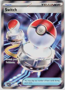 POKEMON SWITCH 123/094 PHANTASMAL FLAMES NM/M - Image 1
