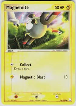 POKEMON MAGNEMITE 74/113 DELTA SPECIES LP - Image 1