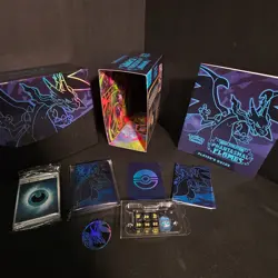 Pokemon Phantasmal Flames ETB Accessories Lot Box Sleeves Dice- NO PACK OR PROMO - Image 1