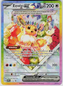 POKEMON EEVEE EX 174 HOLO SCARLET & VIOLET PROMO NM/M - Image 1