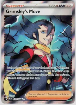 POKEMON GRIMSLEY'S MOVE 120/094 PHANTASMAL FLAMES NM/M - Image 1