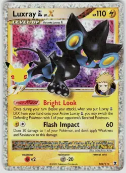 POKEMON LUXRAY GL LV.X 109/111 CELEBRATIONS: CLASSIC COLLECTION NM/M - Image 1