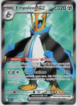 POKEMON EMPOLEON EX 114/094 PHANTASMAL FLAMES NM/M - Image 1