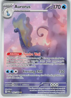 POKEMON AURORUS 092/088 HOLO PERFECT ORDER NM/M - Image 1
