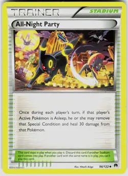 POKEMON ALL-NIGHT PARTY 96/122 BREAKPOINT MP - Image 1