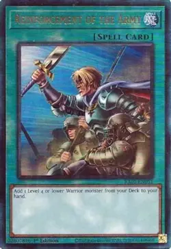 Reinforcement of the Army - RA01-EN051 - Prismatic Ultimate Rare - 1st Edition L - Image 1