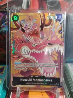 Kouzuki Momonosuke (085) (Alternate Art) OP16-085 The Time of Battle Foil - Image 1