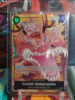 Kouzuki Momonosuke (085) (Alternate Art) OP16-085 The Time of Battle Foil - Image 2