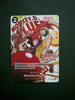 Round 1 Monkey D Luffy English One Piece Promo OP16-095 - Image 1