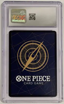2025 One Piece Monkey D. Luffy OP07-033 3rd Anniversary Treasure CGC 10 Gem Mint - Image 2