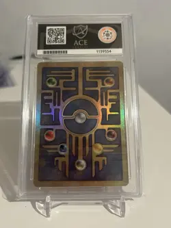 Nintendo Pokemon TCG 2000 Ancient Mew 1 Holo Movie Promo Ace Grading 8 - Image 2