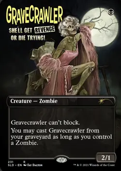 MTG Magic the Gathering Secret Lair/ Thrilling Tales of the Undead non-foil - Image 3
