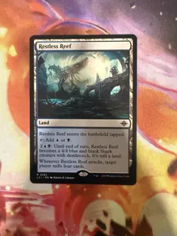Restless Reef Lost Caverns of Ixalan Regular MTG NM - Image 1