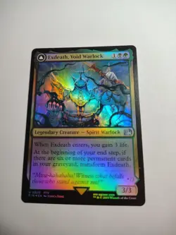 Exdeath, Void Warlock 220 UC FINAL FANTASY Magic: The Gathering Foil Near Mint - Image 1