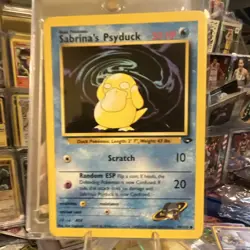 Pokemon TCG Sabrina's Psyduck Gym Challenge 54/132 2000 Regular 50 HP 1st Ed - Image 1