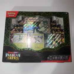 Pokemon TCG Scarlet & Violet—Paldean Fates Meowscarada ex Premium Box English - Image 1