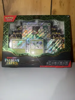 Pokemon TCG Scarlet & Violet—Paldean Fates Meowscarada ex Premium Box English - Image 2
