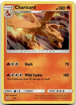 Charizard 5/18 Holo Ultra Rare Detective Pikachu Near Mint - Image 1